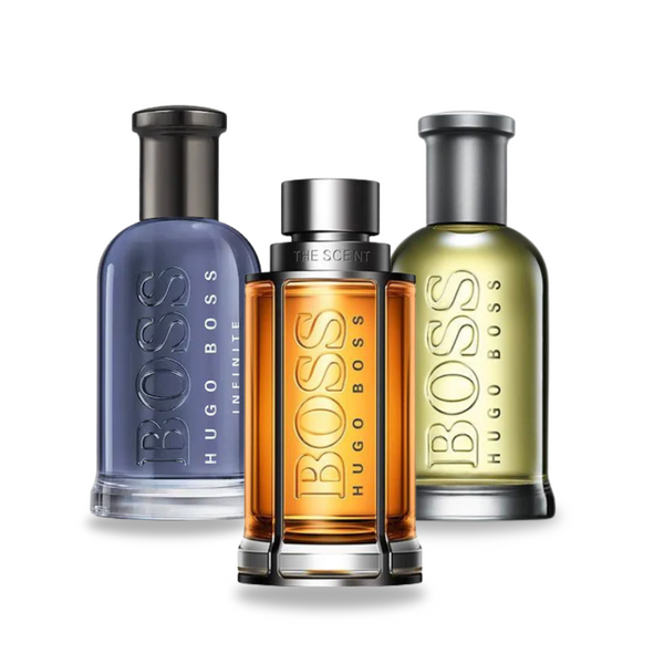 Coffret Élégance Moderne – Boss Bottled Infinite, Boss The Scent et Boss Bottled [100 ml]